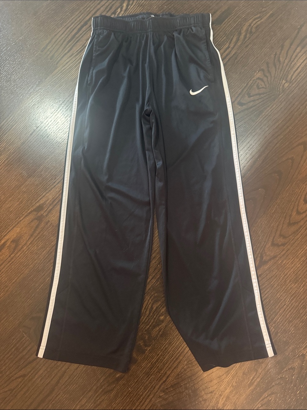 Nike Black Tee & Black Joggers Set with Blue and Yellow Logo - Picture 6 of 8